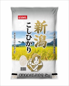 幸南食糧　新潟県産コシヒカリ（国産） 5kg×1袋／こめ／米／ごはん／白米／