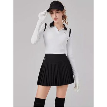 (免運)高爾夫服裝女秋冬上衣T恤長袖保暖透氣女裝顯瘦修身golf運動衣服