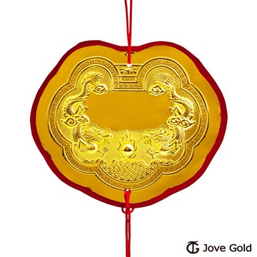 【JoveGold漾金飾】謝神明金牌-黃金伍錢