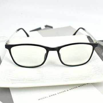 老花眼鏡 黑色方圓膠框【NYK13】