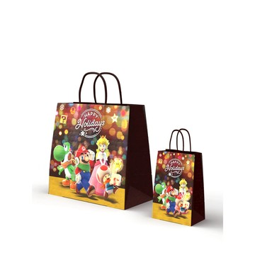 【就是要玩】NS Switch 任天堂 特典 2021 冬季 紙袋 特點 提袋 紀念 質感 瑪利歐 瑪莉歐 馬力歐 聖誕