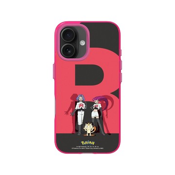 iPhone 16 Clear 粉漾桃 - 寶可夢 Pokemon - 火箭隊的感覺呀