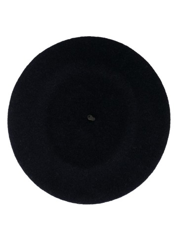 Brunello Cucinelli - Monili-detail wool hat - women - Wool - M - Blue