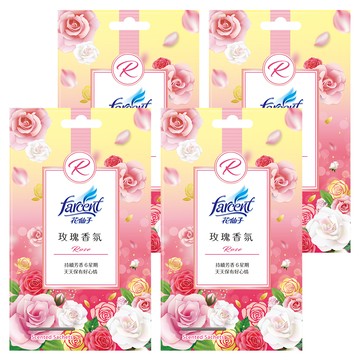 farcent 花仙子 衣物香氛袋 3個  玫瑰香氛  30g  4盒