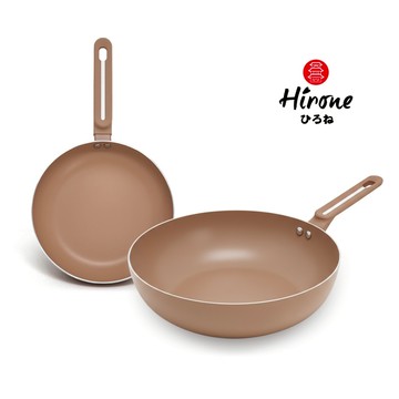 【HIRONE】陶土不沾鍋(炒鍋/平底鍋)-集點換購