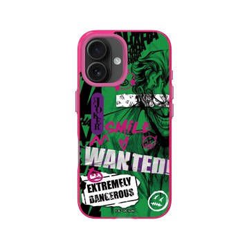 iPhone 16 Clear 粉漾桃 - Joker - 小丑通緝令