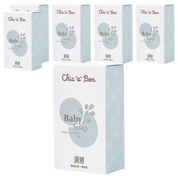 奇哥 Chic a Bon 嬰兒香皂  70g  6盒