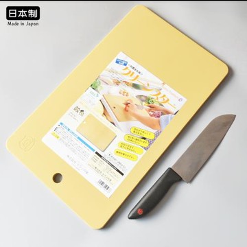 日本進口月星抗菌案板防滑案板橡膠砧板雙面水果切菜板家用搟面板