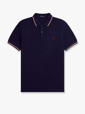 Classic polo shirt with logo embroidery - FRED PERRY - gender_Man