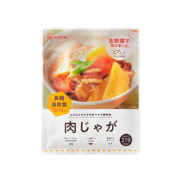 アイリスフーズ 災対食パウチ肉じゃが 220g