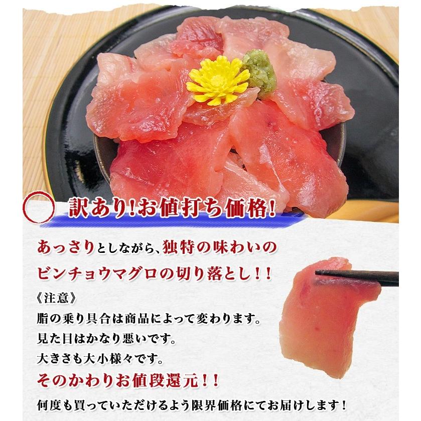 訳あり ビンチョウマグロ切落としたっぷり 約200g×4P まぐろ丼 8人前 鮪 送料無料 グルメ 食品 お歳暮 ギフト 10%クーポン