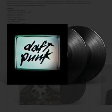 【正版】蠢朋克 Daft Punk Human After All 黑膠唱片LP