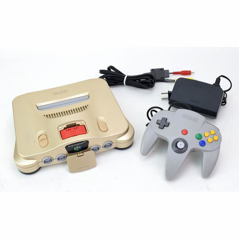 希少】 ニンテンドー Nintendo 64ゴールド トイザらス限定