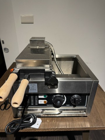 圓嘟嘟鬆餅機 雙面鬆餅機 球球酥機 220V商用 小鬆餅機 圓形鬆餅 章魚燒機 蛋仔機 華夫機 章魚丸 12孔 營業用