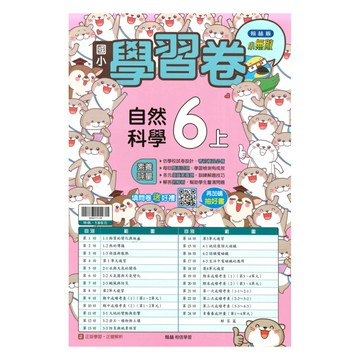 翰林國小學習卷自然6上