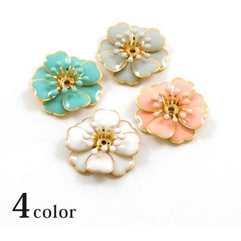 Yogox エポフラワー 中輪 約22mm 1個 ビーズ パーツ アクセサリー 余合ナオミ フラワー 花 オリジナル 通販 Lineポイント最大0 5 Get Lineショッピング