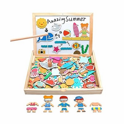 Fajiabao 木製おもちゃ 磁石 おもちゃ パズル 積み木 人気 女の子 男の子 2 3 4 5 6 歳 動物 知育玩具 モンテッソーリ 通販 Lineポイント最大get Lineショッピング