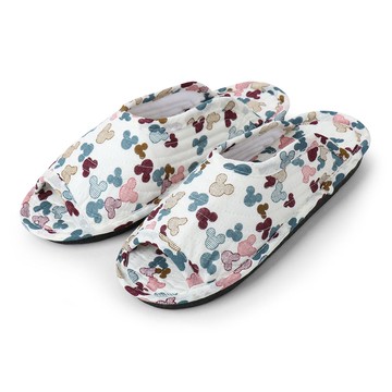 Kikidi 男款療癒緩震室內拖鞋  250~270mm  米奇白  1雙