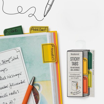 彩色不乾膠標籤貼 便利貼 /書頁整理小幫手 *英國進口 台灣出貨*