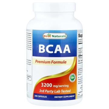 Best Naturals, BCAA 鋅鎂素運動修復補劑，200 粒膠囊