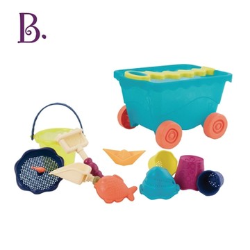 B.Toys 挖挖兵拉拉車(海洋藍)