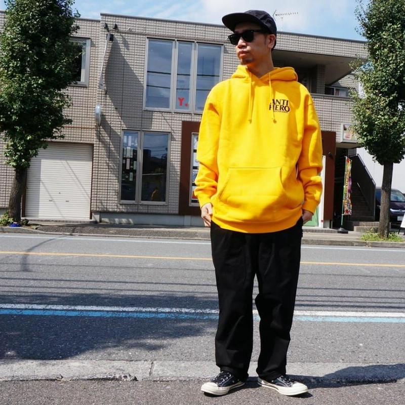 アンタイヒーロー アンチヒーロー ANTI HERO パーカー LIL BLACK