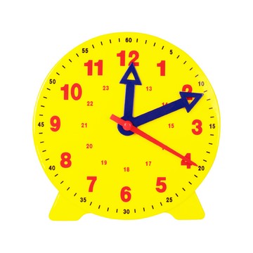 🌈DIY 鐘錶模型10cm三針聯動非聯動國小教具兒童鐘錶模型鐘錶學習模型