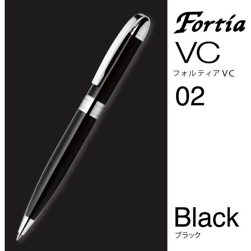 ゼブラ 油性ボールペン フォルティアVC 0.7mm ブラック BA93-BK