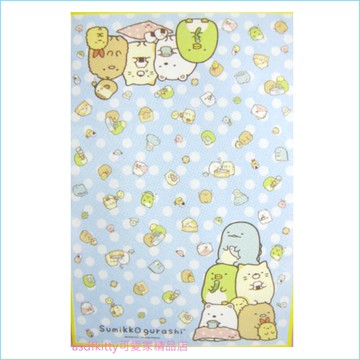 asdfkitty*角落精靈野餐墊-S號-60*90公分-日本正版商品