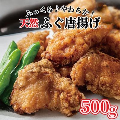 ふるさと納税 松原市 玄品の天然まふぐ 唐揚げ　500g