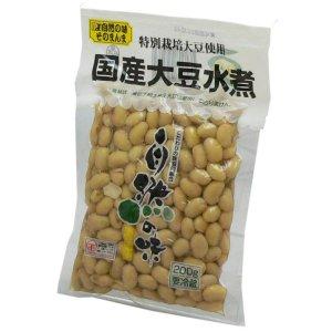 自然の味そのまんま　国産大豆水煮［200g］