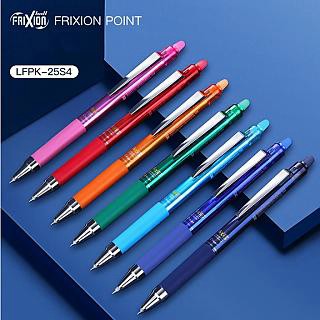 PILOT Frixion 極細按鍵自動魔擦筆-0.4mm 針錐型筆尖(LFPK-25S4)