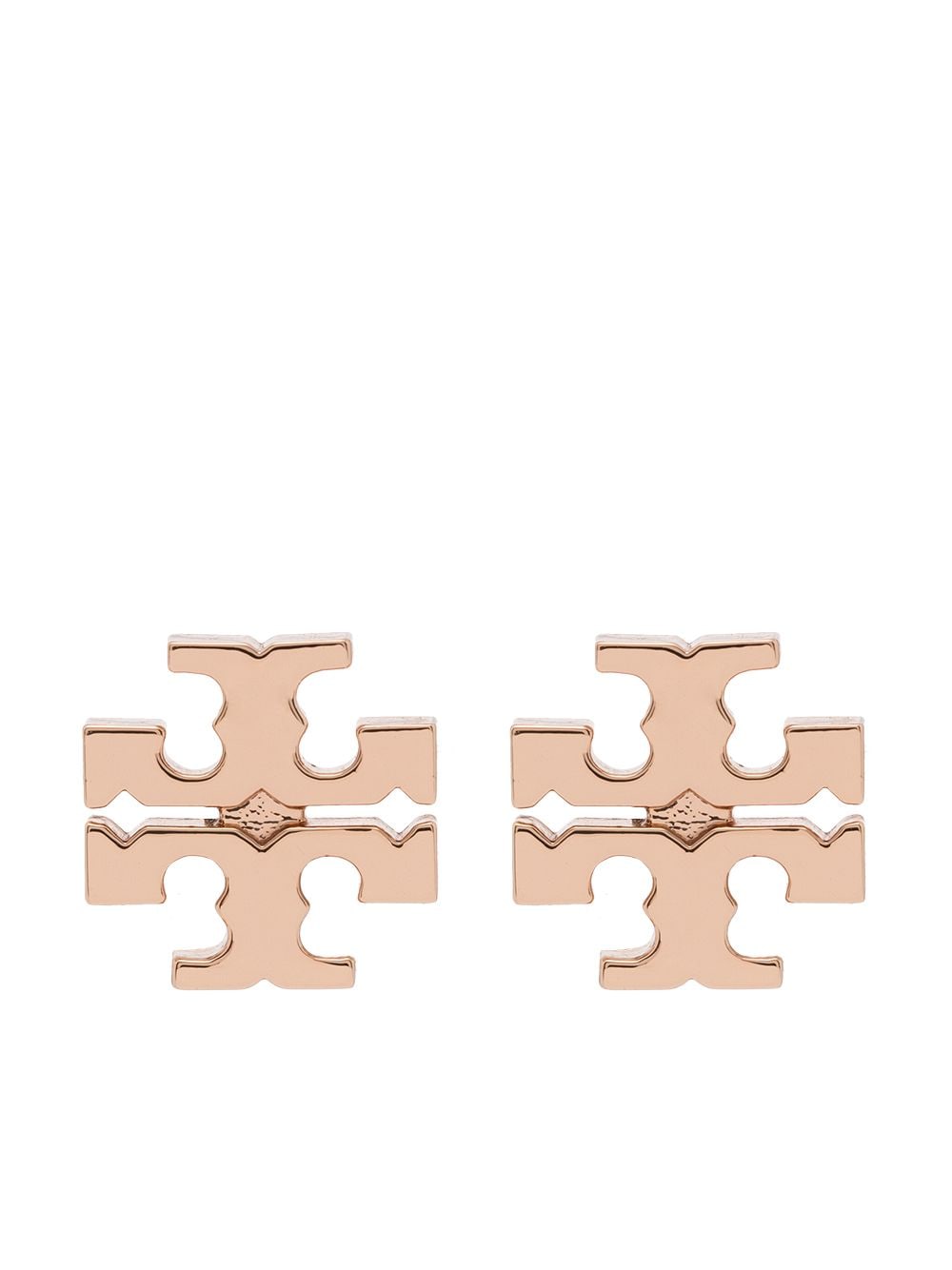 Tory Burch - Kira stud earrings - women - Brass - One Size - Gold