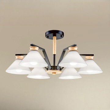 北歐風半吸頂六燈 B76-64-73671