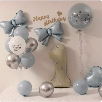 ☆隔日到貨☆ 生日 收涎 滿月 100天 30天 生日佈置 數字 氣球 數字氣球 派對 慶生 收涎佈置 滿月佈置