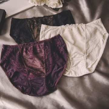 【曼黛瑪璉】V極線 中腰三角內褲 M-XXL(黑/媚力紫/星空灰)