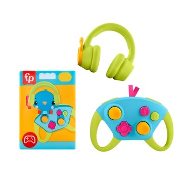 fisher-price 費雪 小小電動遊戲組  藍色  1組