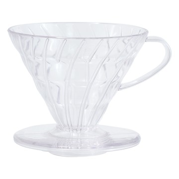 一品川流 【Pearl House】臺灣製 寶馬牌  PP錐形咖啡濾器-1~4人用-1入組 (附咖啡杓)