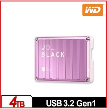 【2024.12 粉紅特仕版陪您過耶誕】WD 威騰  P10 Game Drive 4TB 2.5吋電競行動硬碟 WDBZ7D0040BPK-WESN