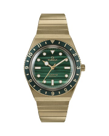 Timex Q Timex Stainless Steel Watch, 36mm