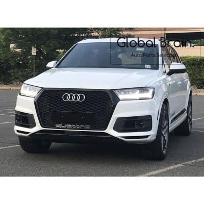 2016- アウディ Q7 4M RSスタイル フロント バンパー グリル | LINE