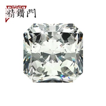 【精鑽門】正方形祼鑽 0.30克拉 K-P(淡褐色 )/VS-SI