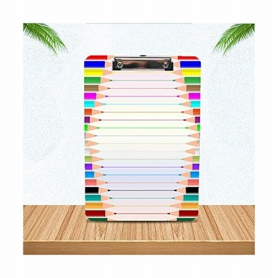 鉛筆の背景 多色の背景 クリップボード おしゃれ 31 8cm X 22 8cm E型 バインダー タテ型 クリップファイル ワードパッド カラ 通販 Lineポイント最大get Lineショッピング