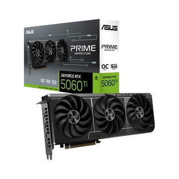 ASUS PRIME-RTX5060Ti-O16G 顯示卡+華碩 Prime LC 360 ARGB 一體式水冷