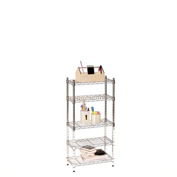 【客尊屋】小資型35X60X120Hcm 電鍍五層架