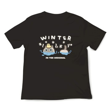 JZ TEE 暹羅貓-溫泉 印花短袖T恤