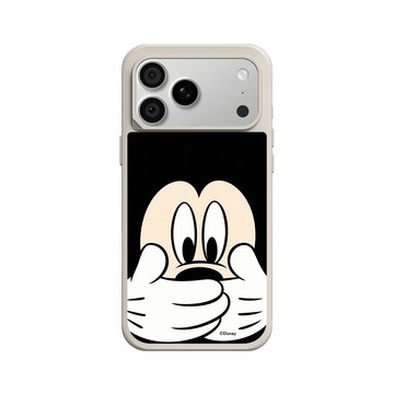 iPhone 18 Pro Max SolidX 貝殼灰 - 迪士尼-米奇 Mickey - 米奇摀嘴
