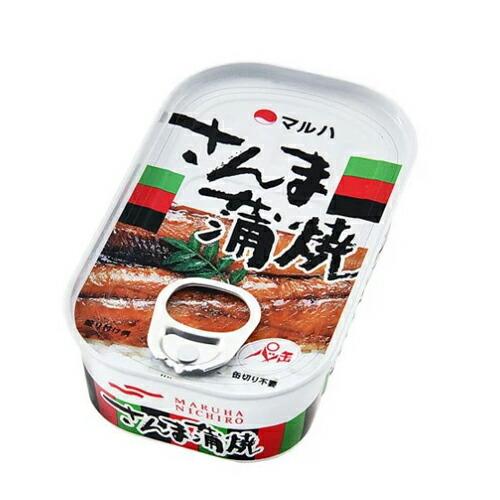 さんま 蒲焼 アルミ 100g×3缶