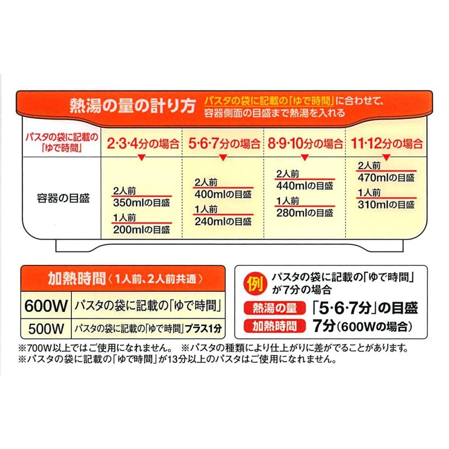 エビス プライムパックスタッフ 絶品レンジでパスタ 12.8×28.3×9.5cm PPS-6220 送料無料