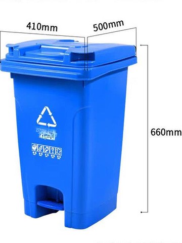 ✅垃圾桶大容量垃圾分類亭大號商用廚房廚余公共場合戶外環衛桶腳[DD080109]